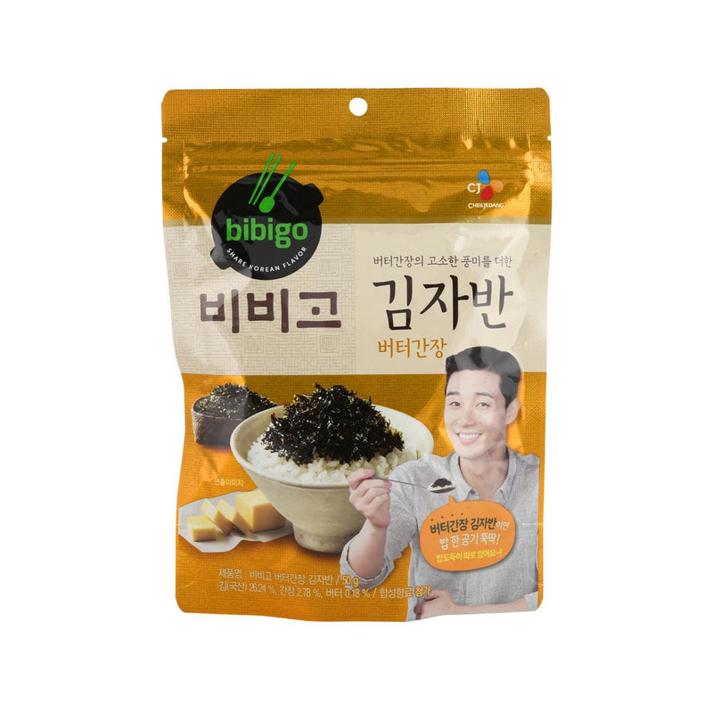 BIBIGO Roasted Seaweed Flakes with Butter & Soy Sauce  (50g)