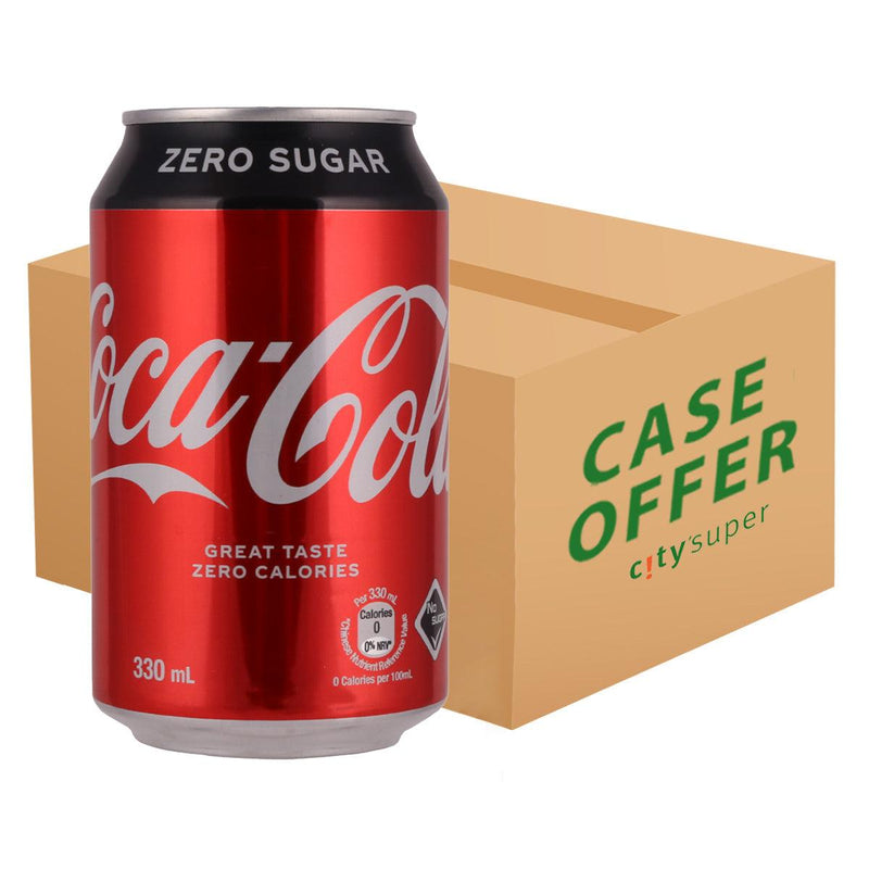 COCA-COLA Coke Zero - HK [Can]  (12 x 330mL)