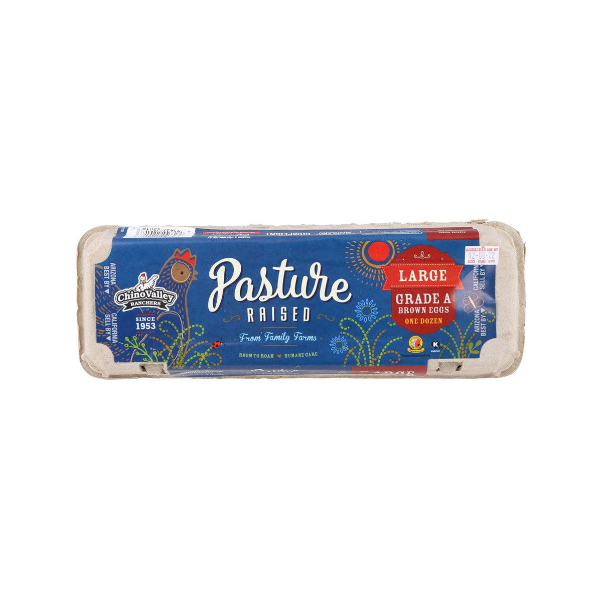 CHINO VALLEY Pasture Raised Brown Eggs - Large  (12pcs)