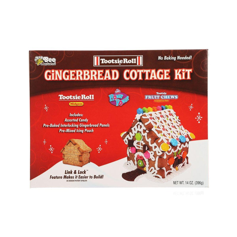 BEE Tootsie Roll Gingerbread Cottage Kit  (396g)