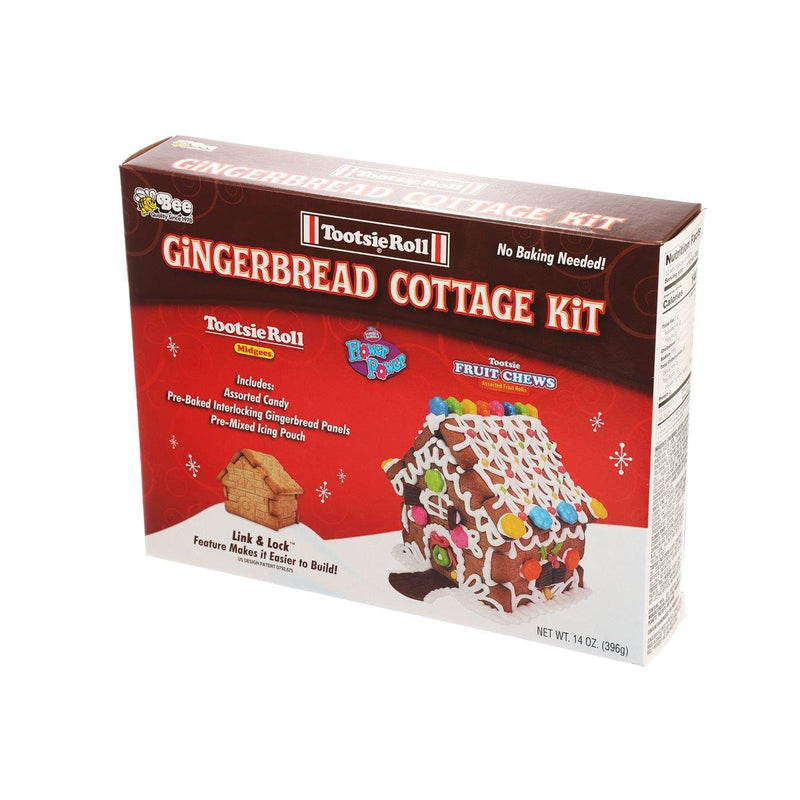 BEE Tootsie Roll Gingerbread Cottage Kit  (396g)