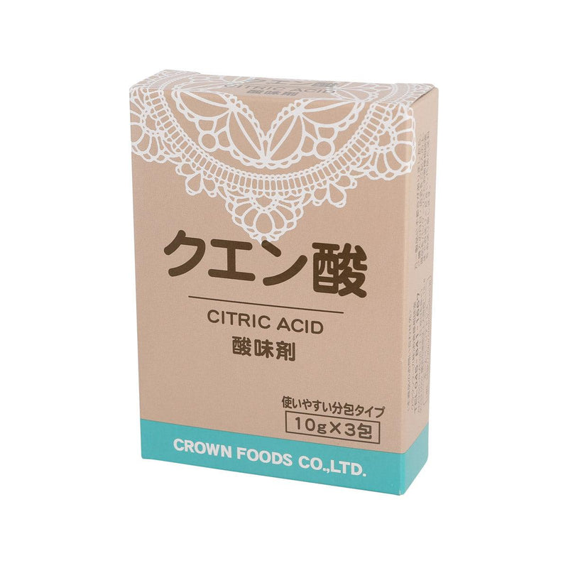 CROWN FOODS 檸檬酸 (30g)