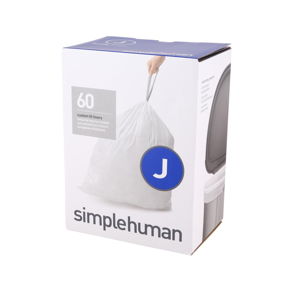 Simplehuman Packaging Box SIMPLEHUMAN Trash Bag - Code J 30-45L (60pcs) – city'super E-Shop