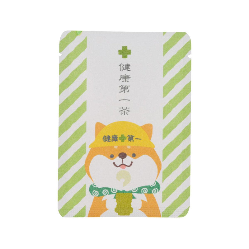 GOENCHA Greeting Tea - Sencha Genmaicha Tea Bag - Shiba Inu Dog (Goaisatsucha Tea)  (2.5g)