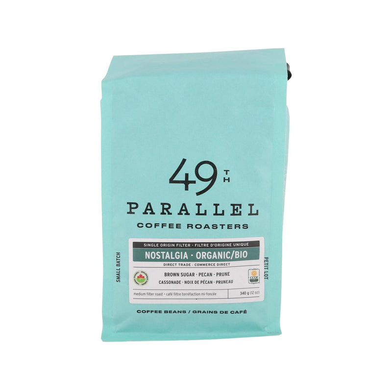 49TH PARALLEL Nostalgia Organic Coffee Bean  (340g)