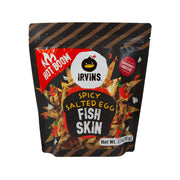 IRVINS Hot Boom Salted Egg Fish Skin  (80g)