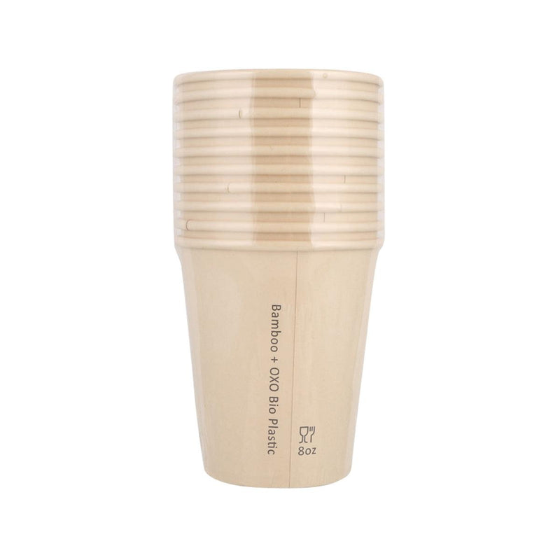 CITYSUPER Bamboo Paper Cup 8oz  (10pcs)