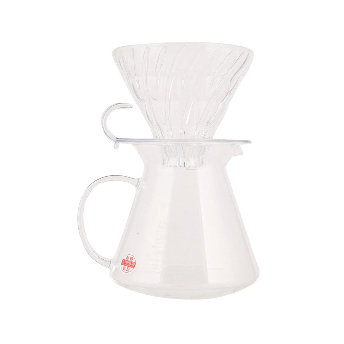 HARIO 玻璃咖啡濾隔連壺600mL