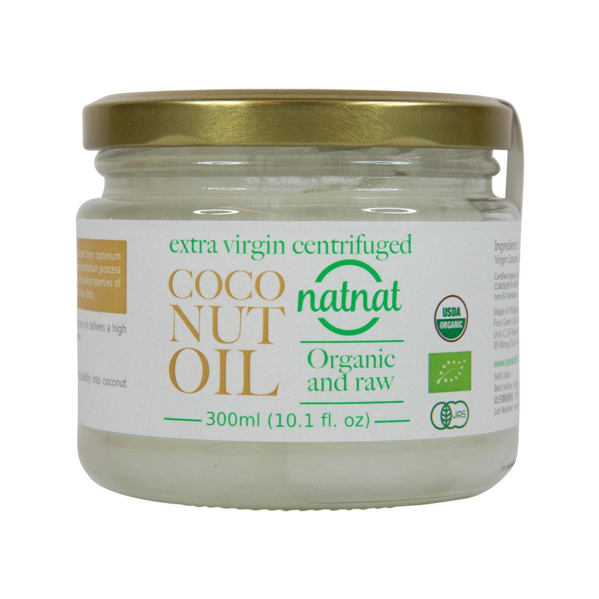 NATNAT Organic Extra Virgin Coconut Oil, 300mL