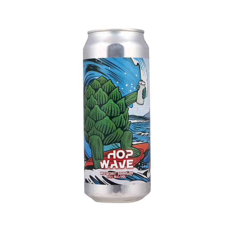 WEST COAST BREWING 啤酒花海浪 雙重印度淡啤酒(酒精濃度8.5%)[罐裝] (500mL)