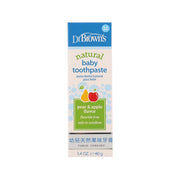 DR BROWN'S Natural Baby Toothpaste - Pear & Apple Flavor  (40g)
