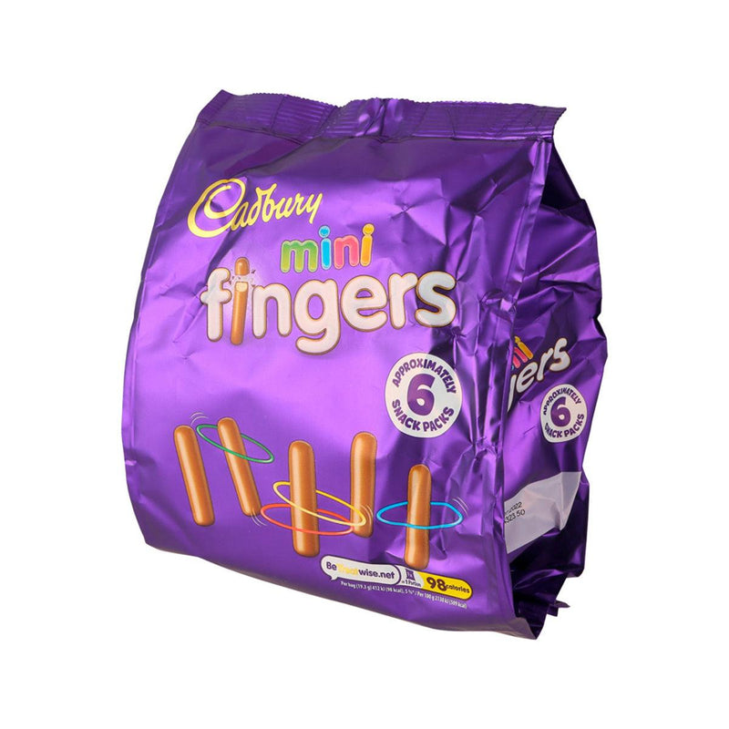CADBURY Mini Milk Chocolate Fingers Biscuits Bag  (96.5g)