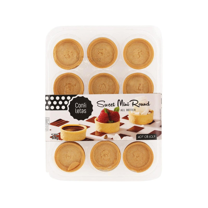 OLETAPAS All Butter Mini Round Tartlets  (69g)