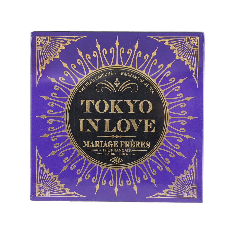 MARIAGE FRERES Tokyo in Love Tea Bags - Flavored Blue Tea  (30pcs)