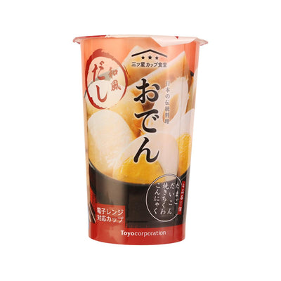 TOYOCORPORATIONS Three Stars Cup Canteen Series Instant Oden Cup - Japanese Style Dashi Soup (230g) - city'super E-Shop