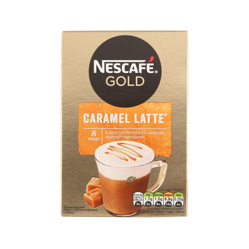 NESCAFE 焦糖拿鐵即沖咖啡  (136g)