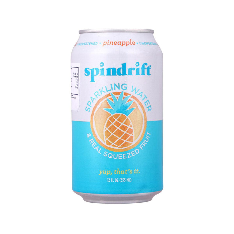 SPINDRIFT Sparkling Water - Pineapple  (355mL)