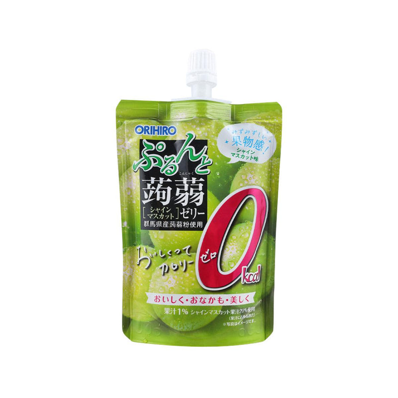 ORIHIRO 零卡路里蒟蒻飲料 -  青提子味  (130g)