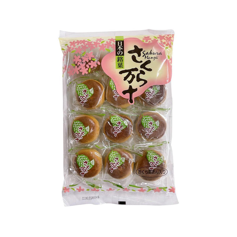 NISSHINDO Sakura Manju Snack  (12pcs)