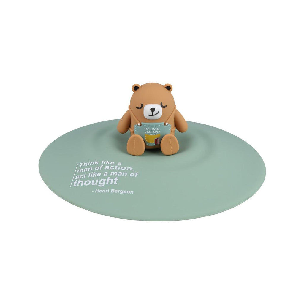 MANUAL FACTORY MF Bear Silicone Cup Cover - Round – city'super E-Shop