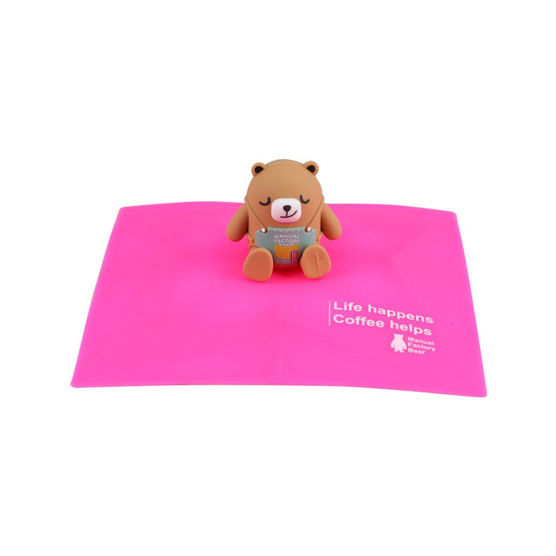 MANUAL FACTORY MF Bear Silicone Cup Cover - Square