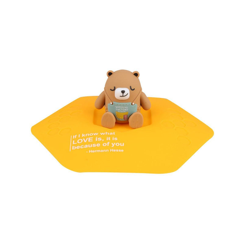 MANUAL FACTORY MF Bear Silicone Cup Cover - Hexagon