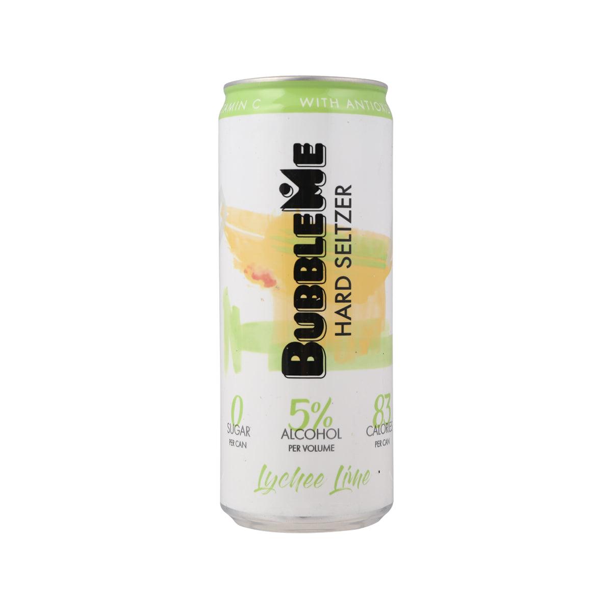BUBBLEME 蘇打氣泡酒 - 荔枝青檸味 (酒精濃度5.0%) [罐裝] (330mL)