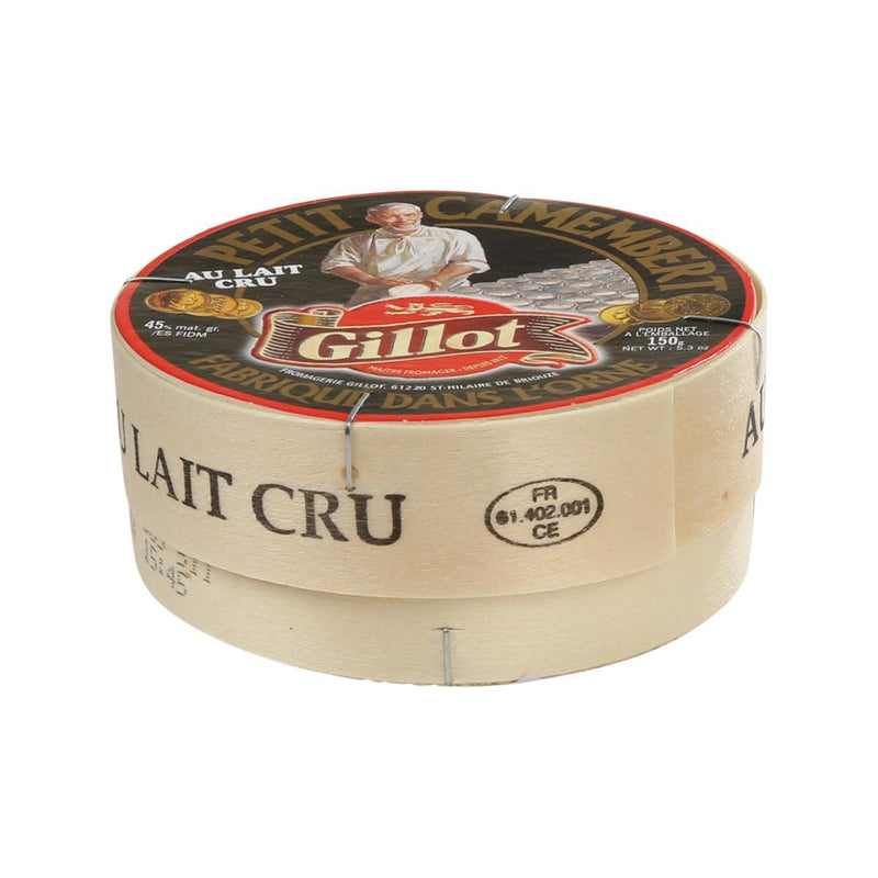 GILLOT Mini Camembert Raw Milk Cheese  (150g)