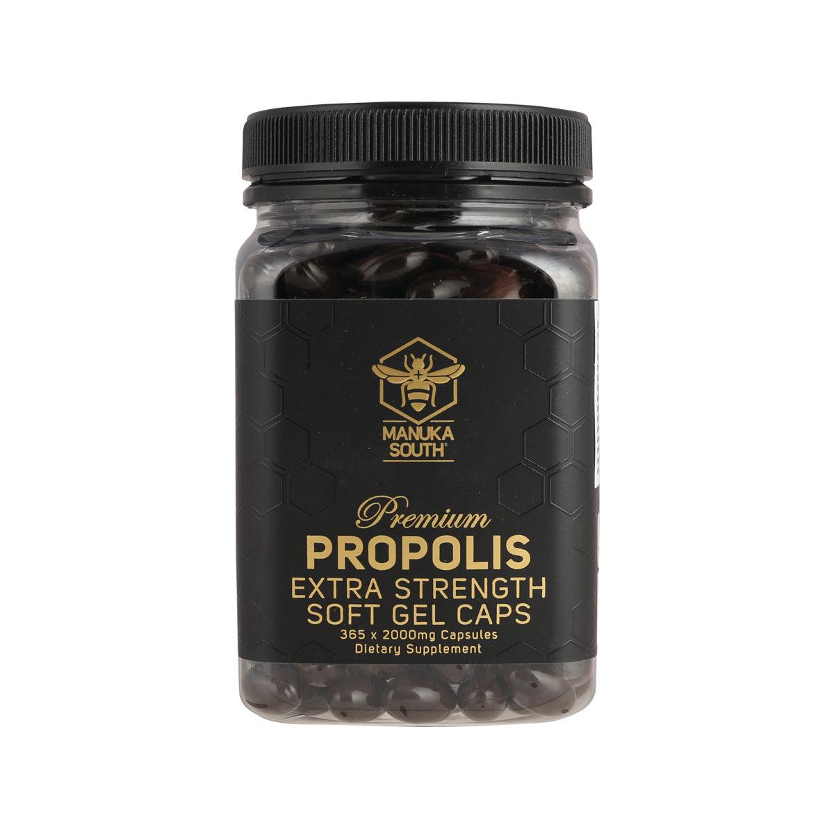MANUKA SOUTH Extra Strength Propolis 2000mg Capsules  (320pcs)