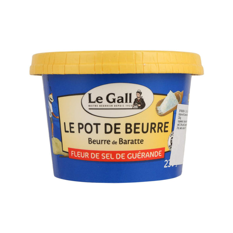LE GALL Churned Butter with Guerande Salt in Drum  (230g)