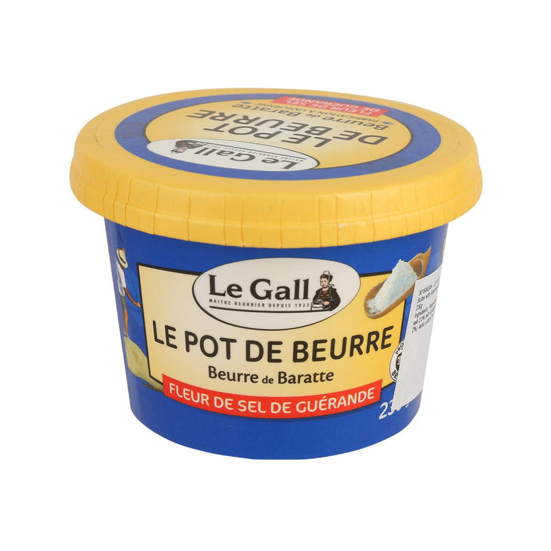 LE GALL Churned Butter with Guerande Salt in Drum  (230g)