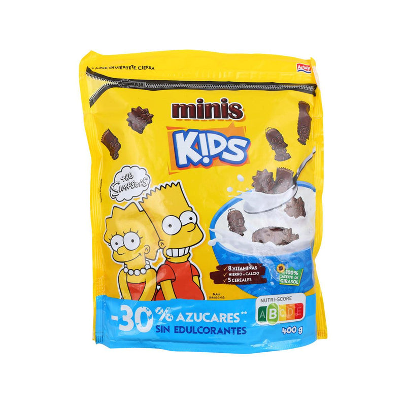 ARLUY Simpsons Minis Kids Chocolate Cereal Biscuit  (400g)