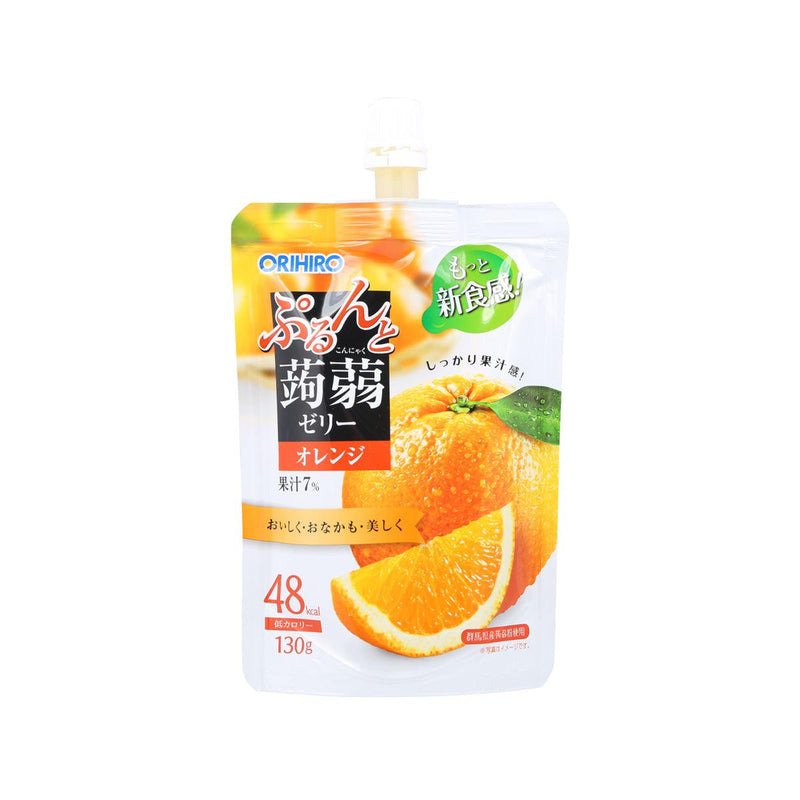 ORIHIRO Konjac Jelly Drink - Orange  (130g)
