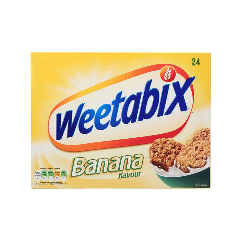 WEETABIX 全麥穀物脆脆 含添加維他命及鐵質 - 香蕉味 (24pcs)