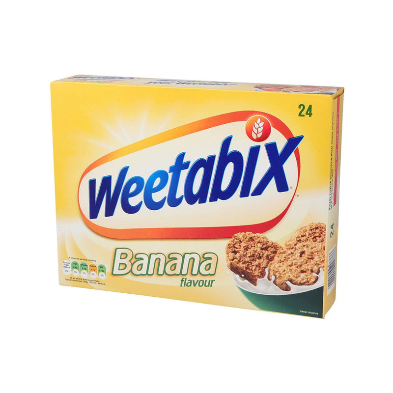 WEETABIX 全麥穀物脆脆 含添加維他命及鐵質 - 香蕉味 (24pcs)