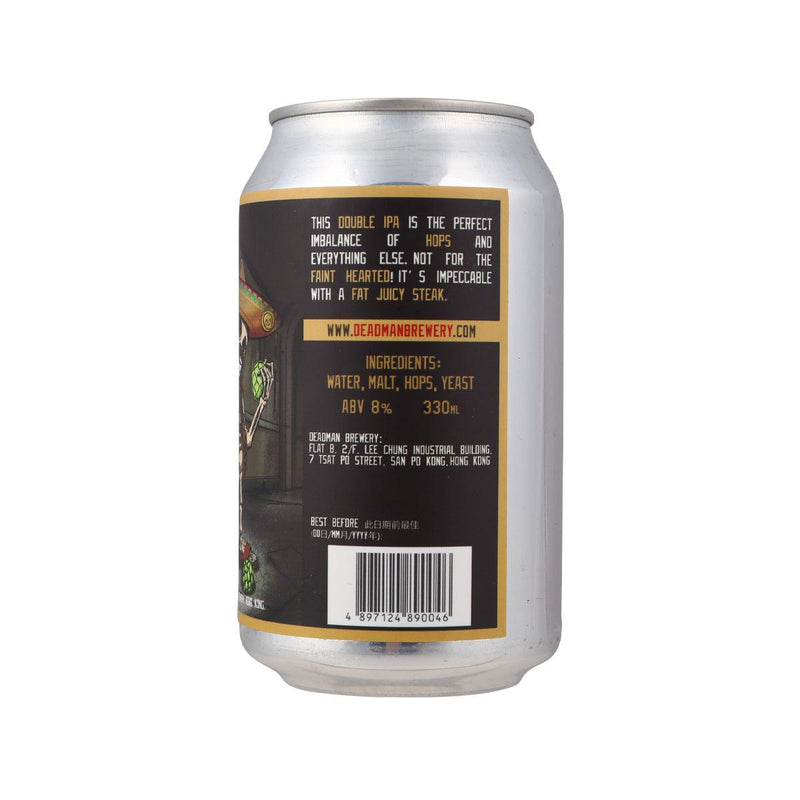 DEADMAN BREWERY Hop Robber Double IPA (Alc 8.0%) [Can]  (330mL)