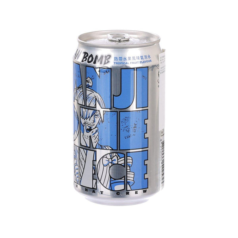 YHB OCEAN BOMB Tropical Fruit Flavour Sparkling Water (One Piece - Sanji) [Can]  (330mL)