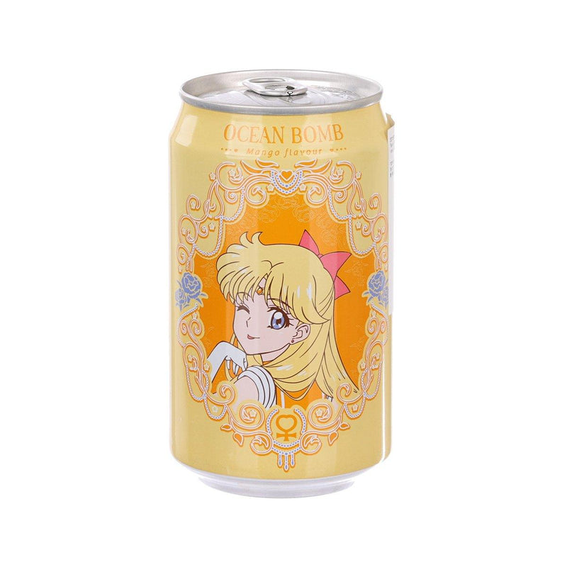 YHB OCEAN BOMB Mango Flavour Sparkling Water (Sailor Moon - Sailor Venus) [Can]  (330mL)