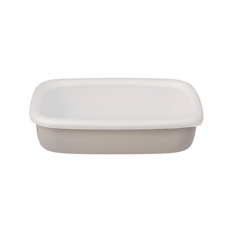 HOMELAND Enamel Container M - Pale Gray