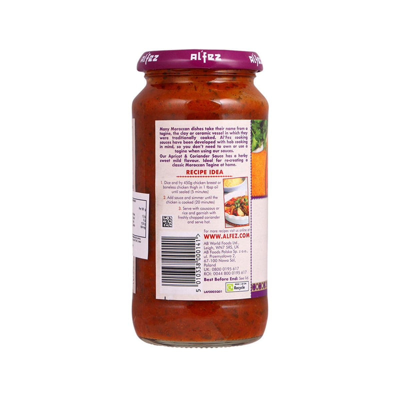 ALFEZ Apricot & Coriander Tagine Sauce  (450g)