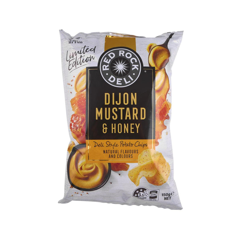 RED ROCK DELI Dijon Mustard & Honey Potato Chips  (165g)