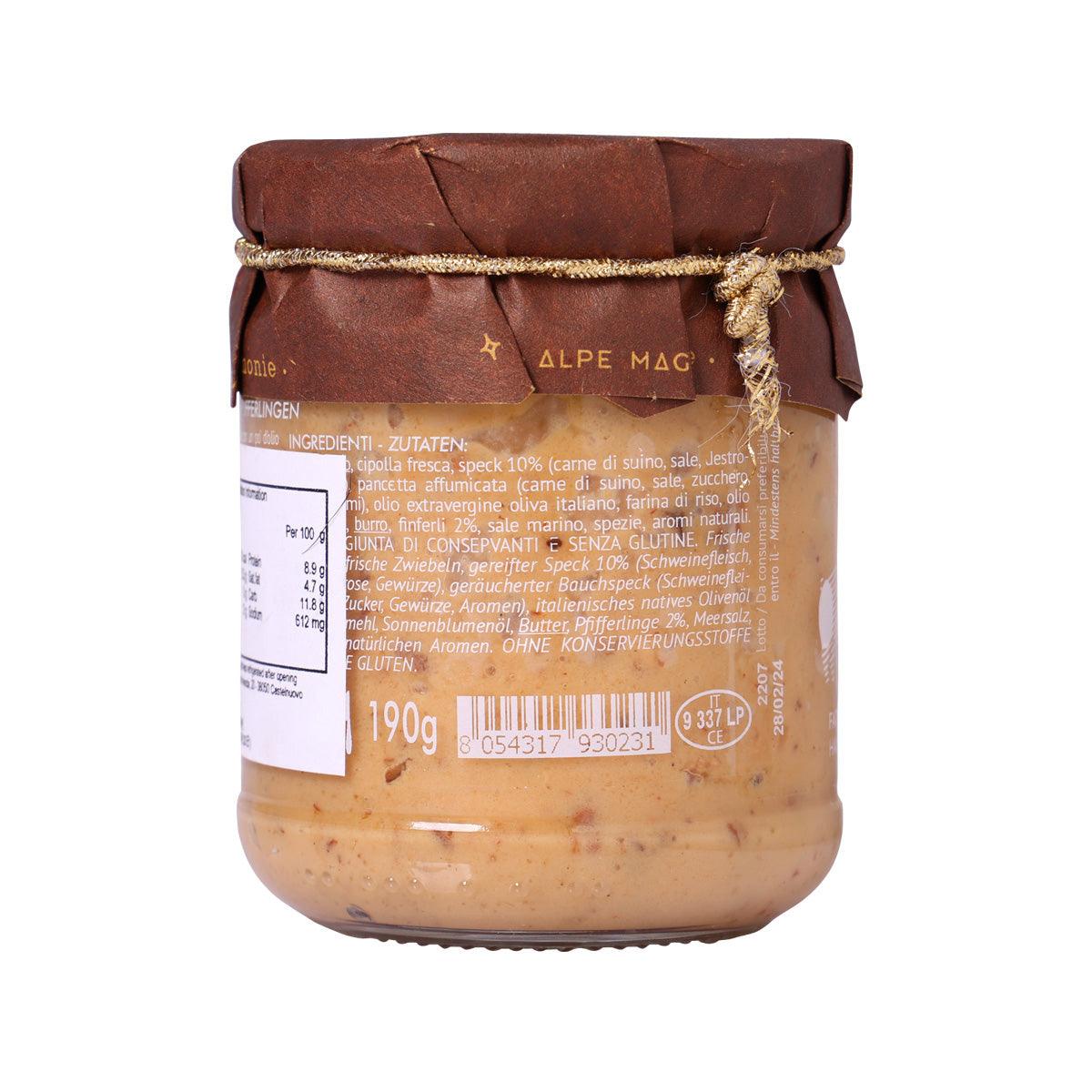 ALPE MAGNA 五花燻肉雞油菌意式肉醬 (190g)