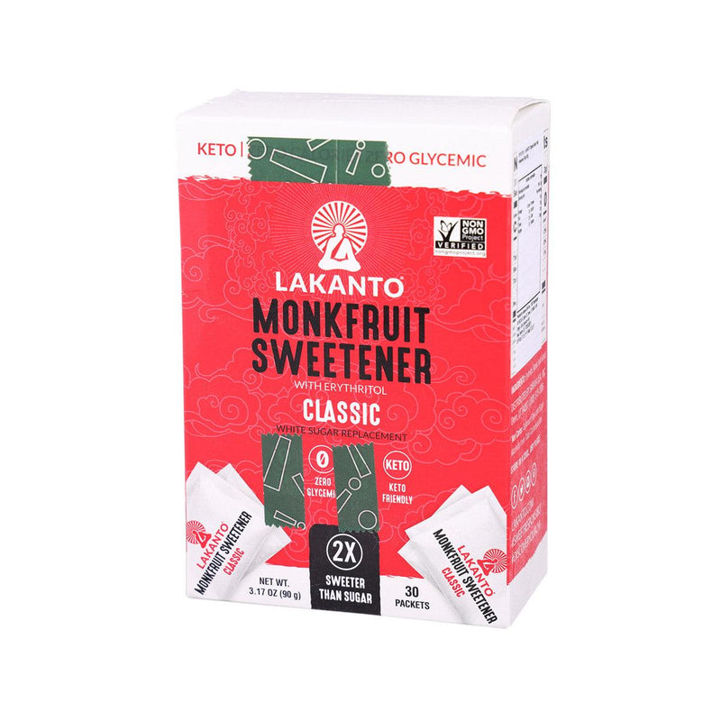 LAKANTO Classic Monk Fruit Sweetener [Box]  (90g)