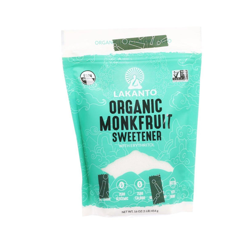 LAKANTO Organic Monk Fruit Sweetener  (454g)