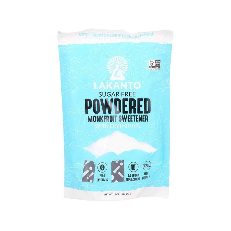 LAKANTO Powdered Monk Fruit Sweetener  (454g)