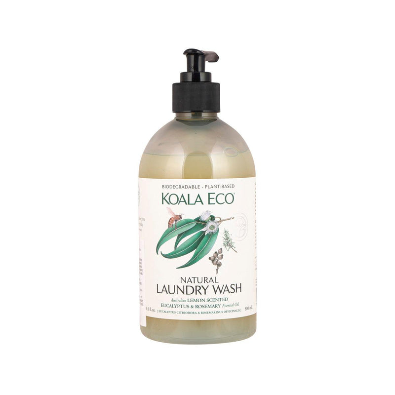 KOALA ECO All Natural Laundry Wash Liquid - Lemon Scented Eucalyptus & Rosemary  (500mL)