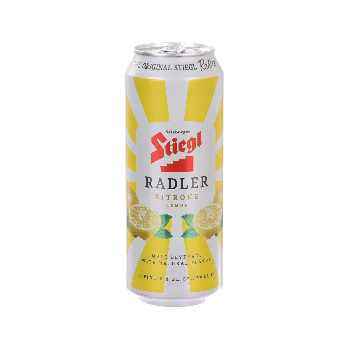 STIEGL Radler Beer - Lemon (Alc 2%) [Can]  (500mL)