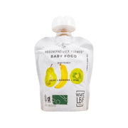 WHITELEAFPROVISIONS Organic Biodynamic Baby Food - Pear, Banana, Kiwi  (90g)