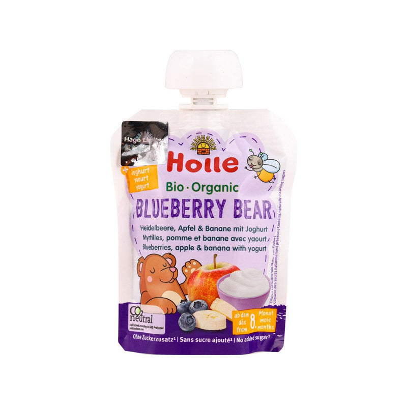 HOLLE Blueberry Bear Blueberries, Apple & Banana with Yogurt  (85g)