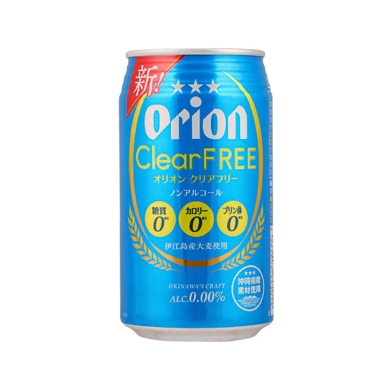 ORION Clear Free Non-Alcohol Beer (Alc 0.0%) [Can]  (350mL)